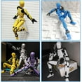 MixMart Titan 13 Action Figure, T13 Multi-Jointed Action Figures with 4 ...