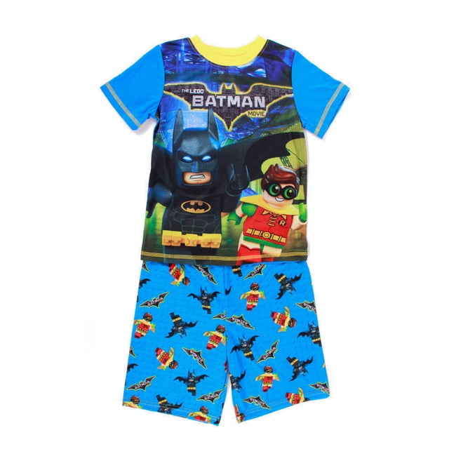 Pijama Lego Para Niño De Batman Y Robin Movie Con Short Color Azul LEGO 10 a 11 años P00S17B67BV