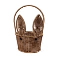 thumbnail image 2 of Cesta de Almacenamiento Infantil Decorativa Tejida a Mano en Forma de Conejo con Asa Portátil Funcional Resistente de Material PP Adecuada para, 2 of 9