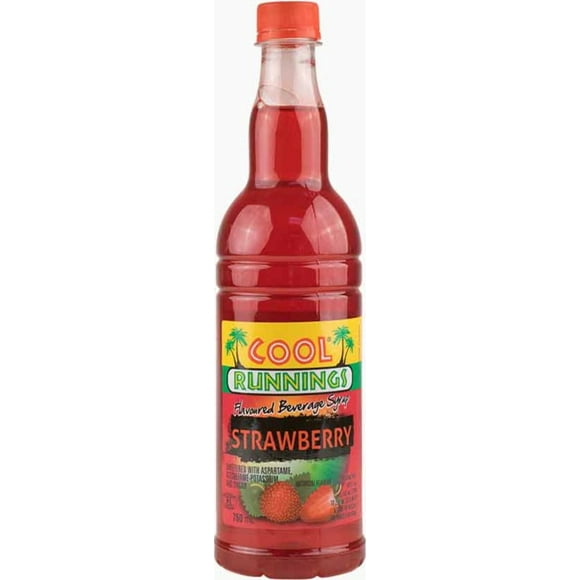 Cool Runnings Cool Runnings - Strawberry Beverage Syrup Each [750 ml]