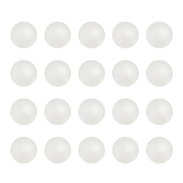 Unique Bargains 7mm Nylon Solid Plastic Bearing Balls G1 Precision 50 Pack