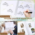 thumbnail image 6 of Letters To The Bride Scrapbook Kit 8 Inch Creative DIY Blank Bride Scrapbook Wedding Memory Book Photo Album 20 Pages for Wedding, 6 of 11