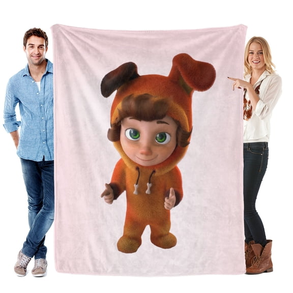 Throw Blanket for Dave and AVA Bed Couch Flannel Blanket for Kids Boys Girls Gifts Soft Warm Home Decor 30x40 Inch