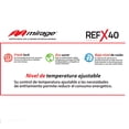 thumbnail image 3 of Refrigerador Frigobar Mirage MRX33ES 3.3 Pies Acero Negro con Congelador, 3 of 3