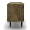 thumbnail image 5 of Pemberly Row Mid-Century Solid Wood TV Stand for TVs up to 60" in Rustic Brown, 5 of 10