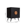 thumbnail image 5 of Set de 2 Buros Lumi Negro Kessa Muebles, 5 of 5