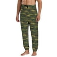 thumbnail image 4 of Sweatpants for Men - Dinosaur camouflage Adjustable Elastic Band Mens Joggers With Pockets, Athletic Workout Gym Casual Track Pants for Men, 4 of 7