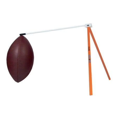 Kickoff! Football Holder --- Football Place Holder Kicking Tee -- Use with Foot ball Field Goal Post or Football Kicking Net (Orange and