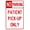 Warning Sign 4, variant on Patient Parking Only Left Arrow Sign 8"x12" - Security Metal Wall Decor for Hospital Business Office Yard Street Road Home