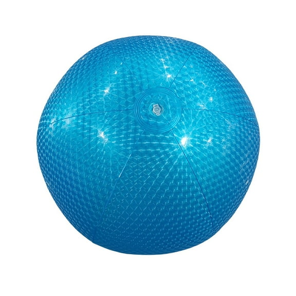 16 Inch Plastic Beach Balls Inflatable Beach Balls Bulk Large Blow up Pool Game Toys for for Summer Beach, (Blue) 15.74x15.74"