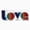 #A01-a, variant on LOVE Night Light, USB Rechargeable LED Lamp with Gradient Rainbow Colors, Romantic Decor for Bedroom Wedding Valentine Gift, Plastic