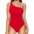 thumbnail image 1 of Xishao Body de manga larga sin mangas con un hombro descubierto, para mujer Xishao ropa, 1 of 2