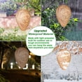 thumbnail image 4 of Wasp Nest Decoy, Hanging Fake Wasp Hornets Yellow Jackets Nest for Garden Outdoor, 4 of 7