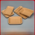 thumbnail image 2 of Plato desechable Plato de barbacoa Plato de cena Plato de papel Plato comercial Papel Kraft Bandeja rectangular Vajilla Caja de fiesta, 2 of 5