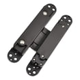 thumbnail image 4 of 2Pcs 6 Inch Concealed Door Hinges Invisible Hinges Concealed Hinges 180 Degree Swing Hinge 3 Way Adjustable Butt Hinge A, 4 of 7