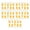 Golden, variant on Mdesiwst 5 Sheets 2/3/4-Inch Reflective Mailbox Number Sticker 0 to 9 Waterproof Die-cut Self Adhesive Vinyl Modern House Number Decal Window Door Decoration