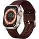 thumbnail image 1 of Correa deportiva compatible con correas de Apple Watch de 49 mm, 45 mm, 44 mm, 42 mm, 41 mm, 40 mm, 38 mm, correa de repuesto de silicona suave con cierre clásico para iWatch Series 9 Ultra SE 8 7 6 5, 1 of 4