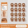 thumbnail image 1 of 16 Piezas Fundas for Pies De Mesa Y Silla Taburete Resistente Al Desgaste Fundas for Patas De Mesa Pata De Mesa Alfombrilla Antideslizante Funda Protectora for Silla, 1 of 4