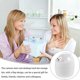thumbnail image 3 of Waste Basket Can Go Basket Cute Small Waste Basket For Kids Room Decorative（White）, 3 of 5