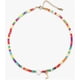 thumbnail image 2 of Collar de joyería con cuentas en forma de letras para mujer. Collar con iniciales bordadas en cuentas para mujer., 2 of 6
