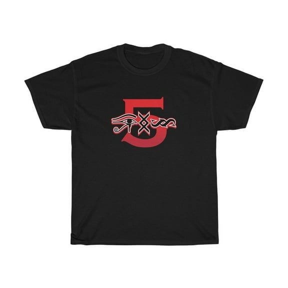 EwSbG Merchandise - The "5th" Legacy / Black and Red / Cotton Tee / The "EyEwILL" Logo