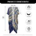 thumbnail image 6 of HELLHERO Long Bathing Suit Cover Up for Beach High Quality Fabrics Breathable Beach Cover Up Floral Pattern, 6 of 6