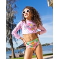 thumbnail image 2 of Minecraft Rash Guard and Bikini Bottom UPF 50+ Swim Set Little Kid to Big Kid, 2 of 4