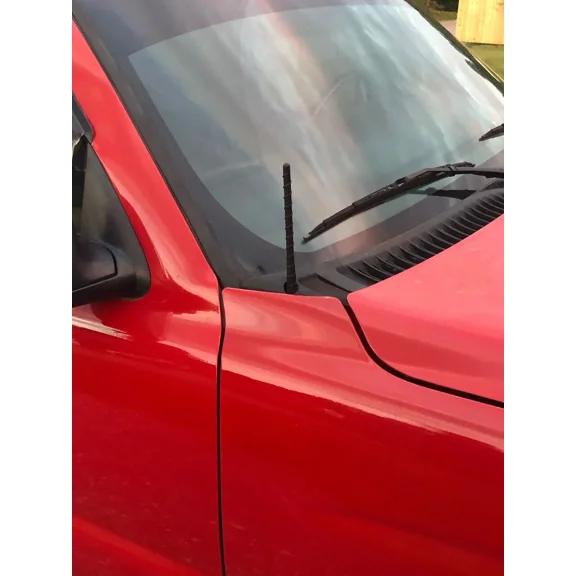 7" Short Black Rubber Spiral Antenna Mast Radio for CHEVY SILVERADO 1999-2005