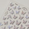 thumbnail image 7 of Butterfly Nail Stickers, Self-Adhesive Nail Art Decals for Pretty Manicure, 7 of 7