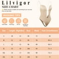 thumbnail image 2 of Lilvigor Shapewear for Women Plus Size Backless Built-in Bra Body Shaper Seamless Faja with Open Crotch, 2 of 6