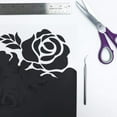 thumbnail image 3 of Siser EasyWeed Heat Transfer Vinyl 15" Roll Black, 10 Yards Compatible with Siser Romeo/Juliet & Other Professional or Craft Cutters - Layerable - CPSIA Certified, 3 of 5