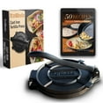 thumbnail image 1 of Tortillada - Tortilla Press, Quesadilla/Roti Maker (8 Inch) Cast Iron with Recipes E-Book, 1 of 4