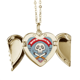 thumbnail image 1 of Día sin tabaco logo Skull Collar colgante en forma de melocotón con alas Unbranded  M, 1 of 3