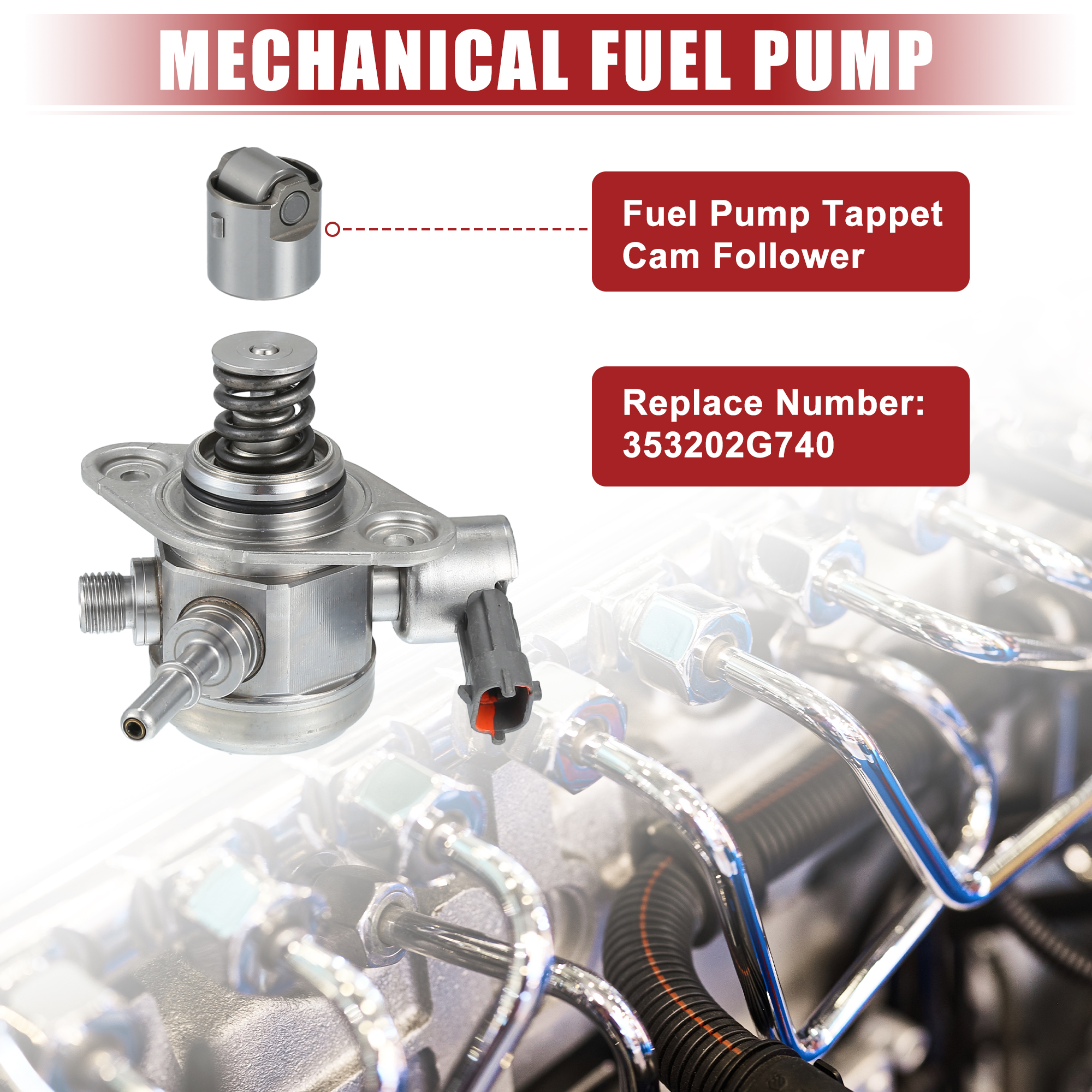 Nissan Fuel Pump Cam Follower & Tappet Kit – Juke Pulsar Qashqai 1.6 DIG-T