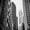 Skyscraper Buildings, variant on Elephant Stock Modern View Amsterdam Wall Art - Horizontal Canvas Wall Art - Living Room Wall Decor - Places Canvas - Gray And Black Decor By Melanie Viola - 12" x 8"