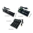 thumbnail image 5 of WINDLAND Portable USB 18650 Battery Charger For 18650 21700 26650 Rechargeable Batteries, 5 of 11