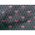 thumbnail image 4 of oneOone Cotton Cambric Fabric Geometric & Flamingo Bird Print Fabric by Yard 56 Inch Wide, 4 of 4