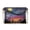 Pixel Sunset, variant on Women's Leather Clutch Handbags- Removable Shoulder Straps Leather Crossbody Bag(2-in-1), Pixel Sunset