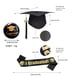 thumbnail image 3 of CaiYueKe Graduation Headband and Shoulder Straps for Congrats Grad Party Supplies Bachelor Cap Headband with Doctoral Hat Black Sash Satin Tassels Tiaras for Graduation Party Dress up Favor Photo, 3 of 6