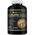 thumbnail image 1 of ROYAL CANADIAN Albumin Gold (200 caps), 1 of 3