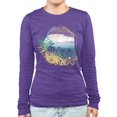 thumbnail image 3 of Pipeline Waveflower Beach Scene - Long Sleeve Women's, 3 of 4