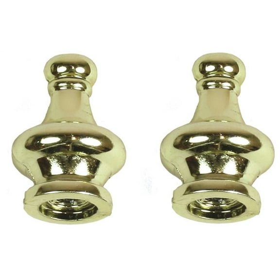 FINIAL 1-1/4" BRASS (Pack of 1)