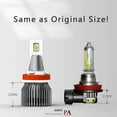 thumbnail image 2 of U623 LED Headlight / Fog Light High Power 60W Integrative Design White 6000LM H4 H8 H9 H11 HB3 9005 HB4 9006, 2 of 5