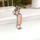 thumbnail image 5 of Ganchos para calcetines navideños para la repisa de la chimenea | Gancho decorativo resistente para colgar adornos navideños | Soporte para coronas navideñas para la decoración del hogar, 5 of 5