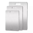 thumbnail image 1 of Titanium Alloy Cutting Board Double Sided Titanium Alloy Kitchen Chopping Board, 1 of 4