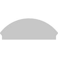 thumbnail image 5 of Ekena Millwork 48"W x 18-7/8"H x 2-3/4"P Segment Arch Smooth Architectural Grade PVC Combination Pediment, 5 of 7
