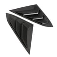 thumbnail image 1 of Para 2016-2019 embellecedor de cubierta de persianas de ventana trasera negro mate, 1 of 4