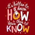 thumbnail image 2 of Men's Dr. Seuss Cat in the Hat It's Better to Know Quote  Graphic T-Shirt, 2 of 5
