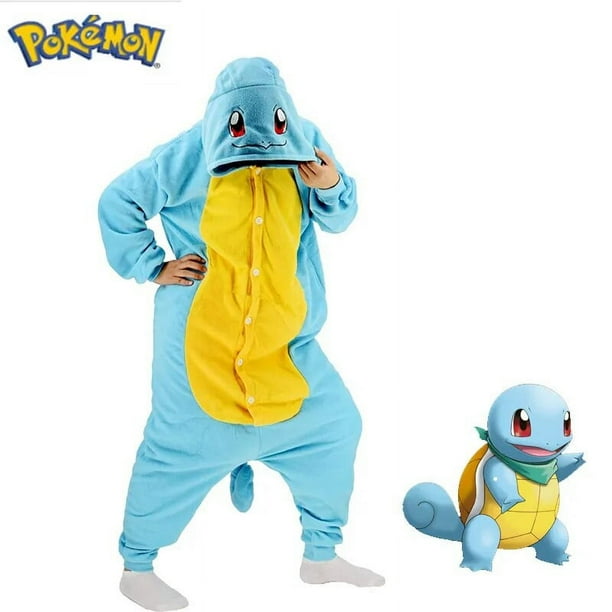 Pijama de una pieza de Pokémon, Mono de Squirtle, disfraz de Navidad, Kigurumi, Pijama de cuerpo completo, ropa de dormir de Anime, regalo de Año Nuevo