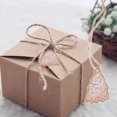 thumbnail image 3 of 50 Pcs Christmas Series Kraft Paper Hanging Tags with 10m String Gift Baking Food Package Tags for Wedding Party (Christmas Tree), 3 of 7